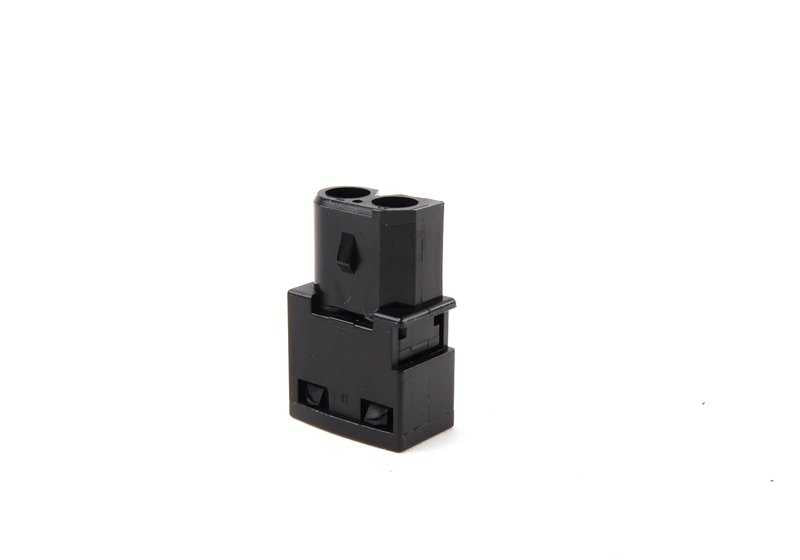 Black connector housing for BMW E90, E91, E92, E39, E71, E72 (OEM 61131378149). Genuine BMW