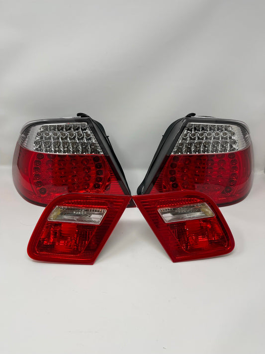 Set Pilotos Traseros Led Para Bmw E46 Cabrio