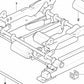 Motor eléctrico para ajuste de altura del asiento derecho OEM 67318401838 para BMW E36, Z3. Original BMW.