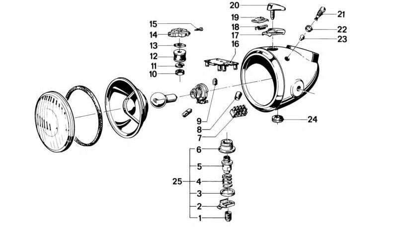 Aislante de carburador OEM 61328048103 para BMW Motorrad R50, R60, R69 (Original BMW).