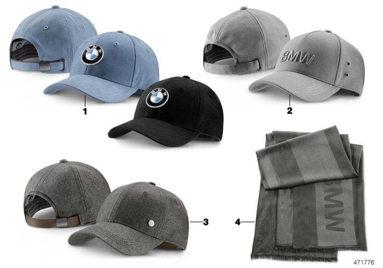 Gorra Negra De Bmw. Original Bmw Merchandising