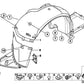 Tapa Paso De Rueda Delantero Para Bmw E46 . Original Bmw. Recambios