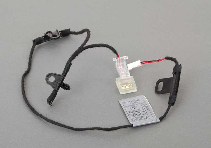 OEM Iluminação do atirador da porta da frente direita 63177209882 para BMW E71, E72. BMW original.