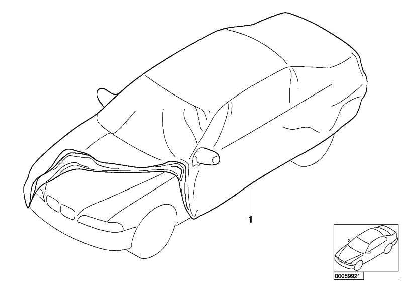 Funda Exterior Z3 E36 . Original Bmw Recambios