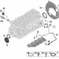 Sensor de detonación para BMW E81, E87, F10, F11, E63, F01, E84, F25, E70, E89 (OEM 13627566785). Original BMW.