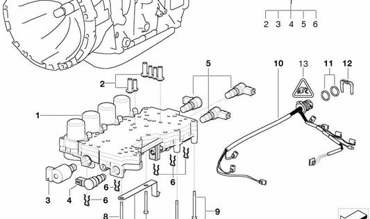 Unité de contrôle pour BMW E46, E39, E53 (OEM 24307507791). BMW d'origine