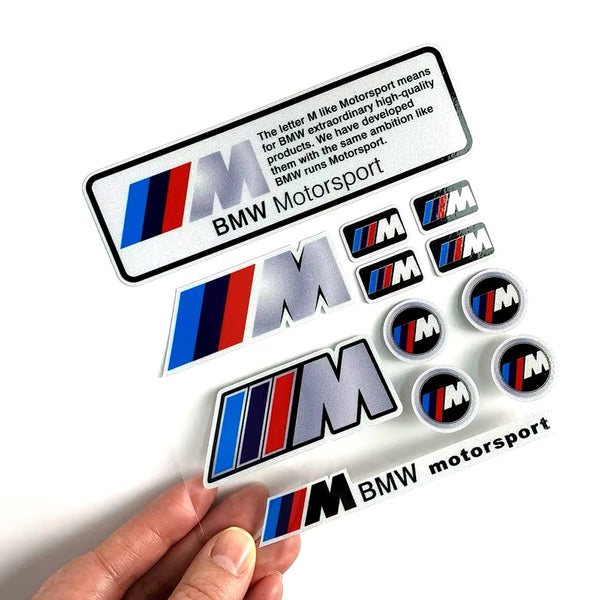 Set de Pegatinas Exclusivas BMW Motorsport