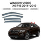 Deflectores de Aire / Visera de Ventana para BMW X6 E71, F16, G06