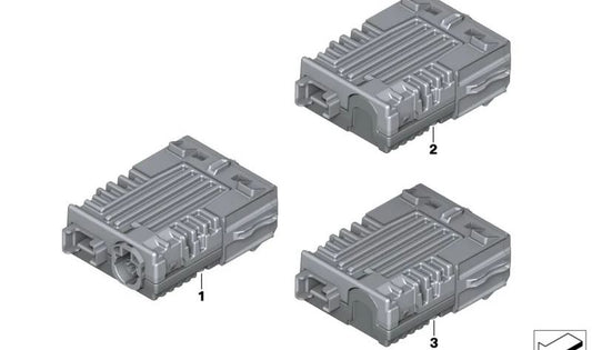 USB Dual OEM 84105A84177 für BMW G70. Original BMW.