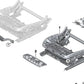 Right fire extinguisher bracket for BMW G20, G21, G83, F90, G30, G31, G32, G11, G12, G14, I20, F97N, F98N, F95, G05, F96, G06, G07, G09 (OEM 52109496286). Original BMW