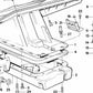 Tornillo hexagonal para BMW E87, E21, E30, E36, E46, E12, E28, E34, E39, E24, E23, E32, E38, E31, E85, E52 (OEM 23317545769). Original BMW