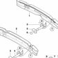 Stoßdämpfer hinten rechts für BMW 3er E46 (OEM 51127055336). Original BMW