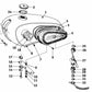 Montagedichtung für BMW E46, F30, F80 (OEM 51146040110). Original BMW.