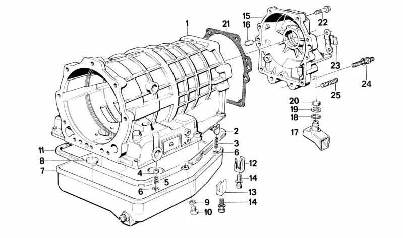 Junta de Perfil para BMW E30, E28, E34, E24, E23, E32, E31 (OEM 24111217082). Original BMW.