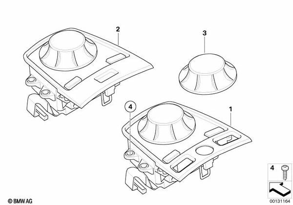 Controlador Trasero para BMW E65, E66 (OEM 65826980058). Original BMW.