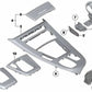 Carcasa para Portavasos para BMW Z4 E89 (OEM 51169176178). Original BMW