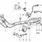 Soporte del tubo de escape para BMW Serie 3 E30 (OEM 18301716424). Original BMW