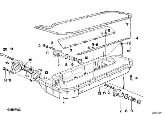 Asbestfreie Dichtung für BMW E46, F30, F80 (OEM 11131401532). Original BMW