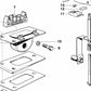 Tirante de control para BMW Serie 3 E21, E30, Serie 5 E12, E28, Serie 6 E24, Serie 7 E23 (OEM 25161204764). Original BMW