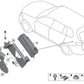 Selbstsichernde C-Clip-Mutter für BMW 1er E81, E82, E87, E88, 3er E90, E92, E93, 5er E60, F07, F10, F11, F18, 6er E63, E64, F06, F12, F13 , Serie 7 F01, F02, G70, X1 E84, X3 E83, F25, X4 F26, X5 E70, F15, F85, G05, X6 E71, F16, G06, X7