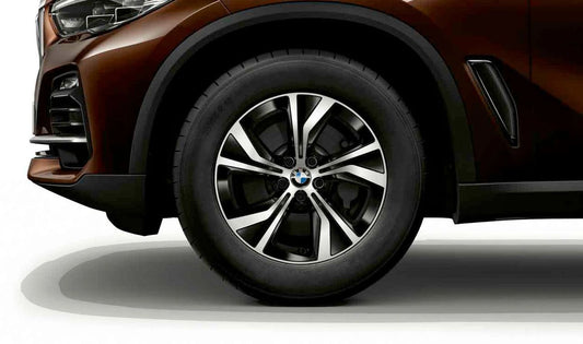 Turbine 689 alloy wheels for BMW X5 G05 (OEM 36116883751). Original BMW.