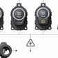 Interruptor Start/Stop para BMW Serie 5 F07, F10, F11, F18, Serie 6 F06, F12, F13, Serie 7 F01N, F02N (OEM 61319153831). Original BMW