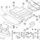 Engine Compartment Shield for BMW E52 (OEM 51718234124). Original BMW