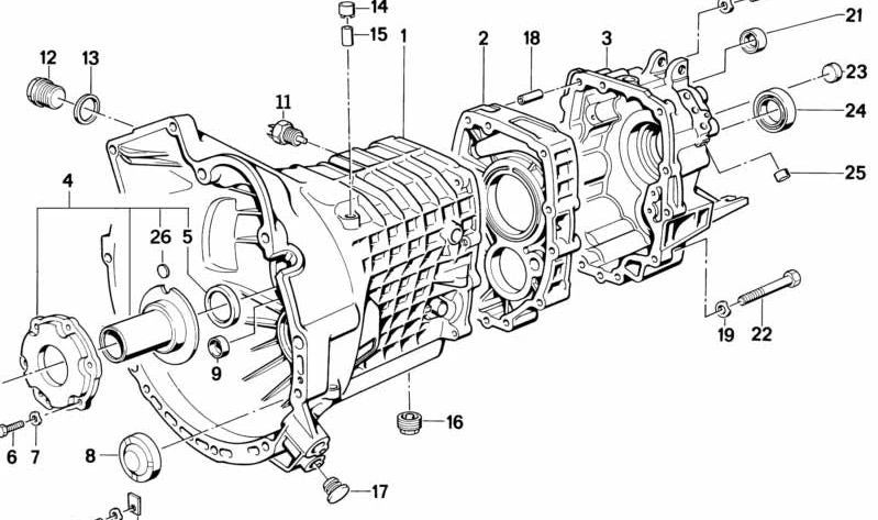 Tapa de cierre OEM 07119937248 para BMW E21, E30, E12, E28, E34, E24, E23, E32, Z1. Original BMW.