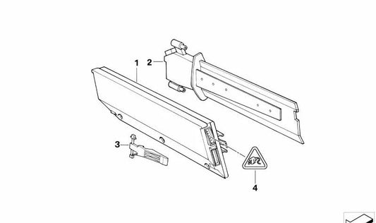 Unidad de Control del Aire Acondicionado para BMW Serie 5 E34 (OEM 64118390002). Original BMW