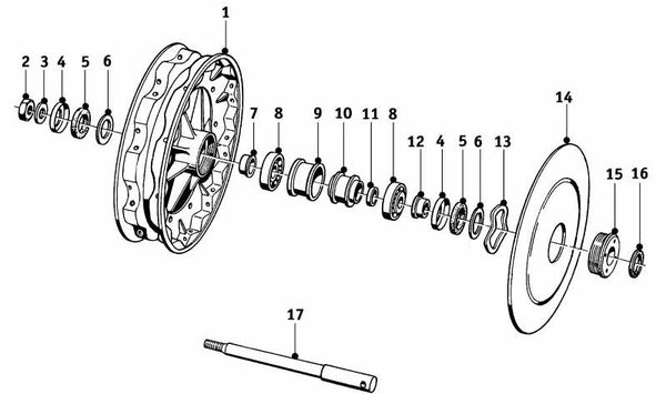 Emblema/Tapa central de llanta OEM 36314038275 para BMW (Modelos compatibles: E36, E46, E90, F30, F32, G20, X1, X3, X5, X7, Z3, Z4). Original BMW.