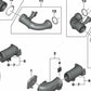 Conducto de admisión derecho para BMW Serie 5 G30, G31N, Serie 7 G11N, G12N, Serie 8 G14, G15, G16 (OEM 13717934470). Original BMW