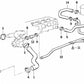 Water hose for BMW 3 Series E36 (OEM 11531317394). Original BMW.