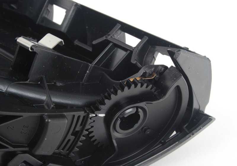 Rejilla de ventilación delantera izquierda OEM 64229227767 para BMW E70, E71, E72. Original BMW