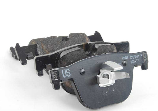 Asbestos-free brake pad repair kit for BMW F34N, F36N (OEM 34206799813). Original BMW