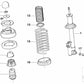 Clamping ring for BMW E34, E24, E32, E38 (OEM 37121134899). Original BMW.