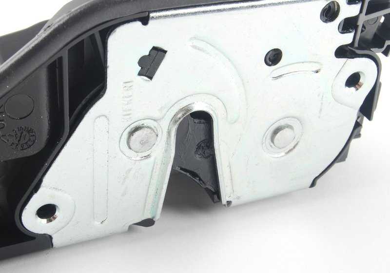 Right system lock for BMW E87, E87N, F20, F20N, E90, E90N, E91, E91N, F30, F30N, F31, F31N, F34, F34N, F35, F80, F80N, F36, F36N, E60N, E61N, F07, F10, F11, F01, F02, F04, E84, E83N, F25, F26, E70, E70N, E71, E72, MINI R60 (OEM 51227229460). Or