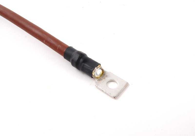 Cable de masa para BMW E30, E36, E46 Serie 5 E34, E39 Serie 7 E32, E38 Serie 8 E31 Z4 E85, E86 (OEM 12421737755). Original BMW.