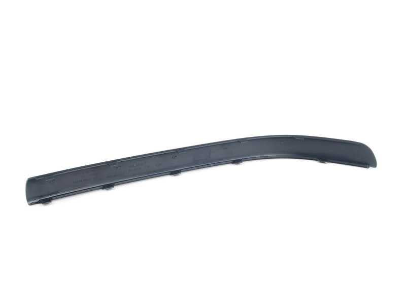 Front left bumper moulding for BMW 3 Series E46 (OEM 51118252791). Original BMW