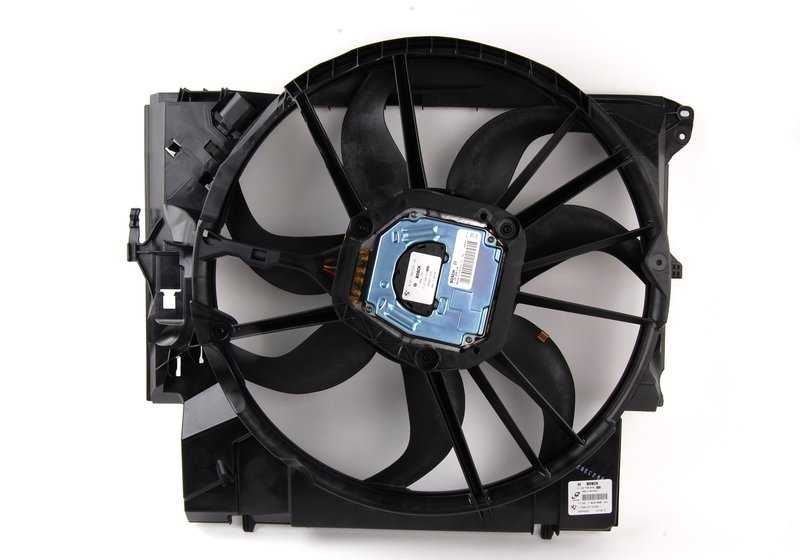 Eletroventilador com Marco OEM 17425A3F109 para BMW E82, E88, E90, E91, E92, E93, E84, E89. BMW original.