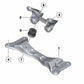 Soporte de transmisión para BMW E90, E91, E92, E93 (OEM 22326760305). Original BMW.