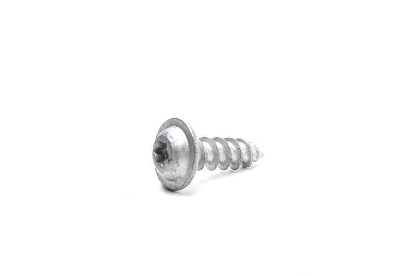 Lens screw for BMW 1 Series E82, E88, F20, F21, F40, F70; Series 2 F22, F44, F45, F46, G42, G87; 3 Series E46, E90, E91, E92, F30, F31, F34, F80, G20, G21, G28, G80, G81; Series 4 F32, F33, F36, F82, F83, G22, G23, G26, G82, G83; Series 5 E60, E61, F07