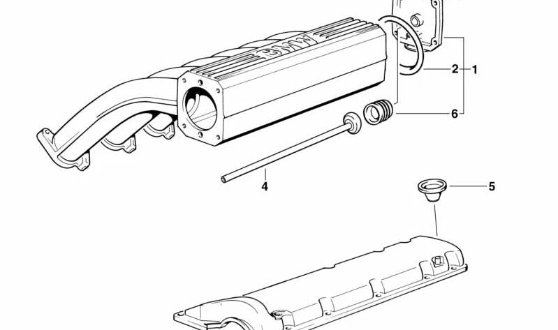 Fuelle para BMW Serie 7 E38, Serie 8 E31 (OEM 11151702292). Original BMW.