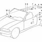 Motor eléctrico para elevalunas OEM 67118353012 para BMW E34, E36, Z3. Original BMW.