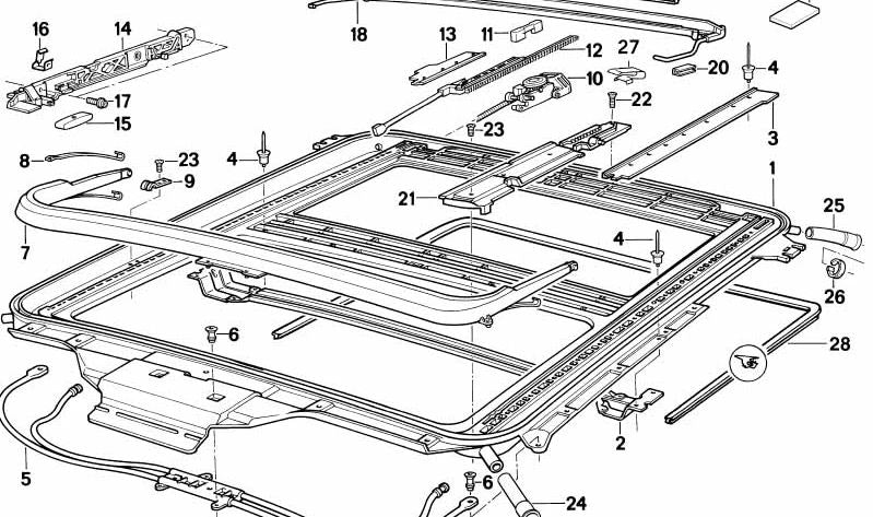 Cubierta derecha OEM 54138108864 para BMW E31. Original BMW.