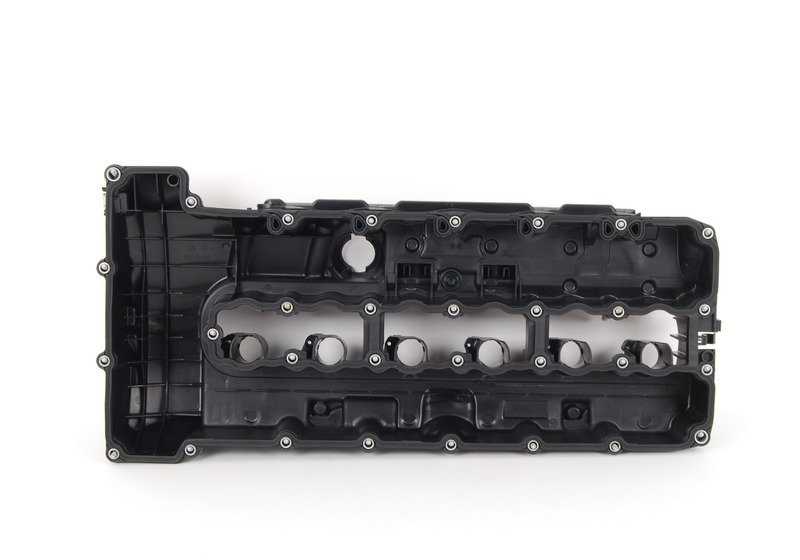 Cylinder head cover for BMW E82, E88, E90, E91, E92, E93, E60, E61, F01, F02, E71, E89. Original BMW spare part.