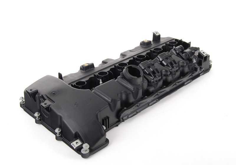 Cylinder head cover for BMW E82, E88, E90, E91, E92, E93, E60, E61, F01, F02, E71, E89. Original BMW spare part.