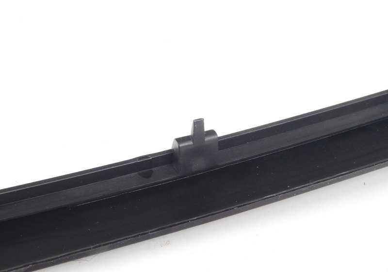 Soporte para cristal lateral fijo izquierdo para BMW X5 E53 (OEM 51348402575). Original BMW.