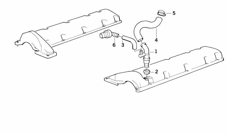 Válvula limitadora de cantidad para BMW E32, E31 (OEM 11151718642). Original BMW