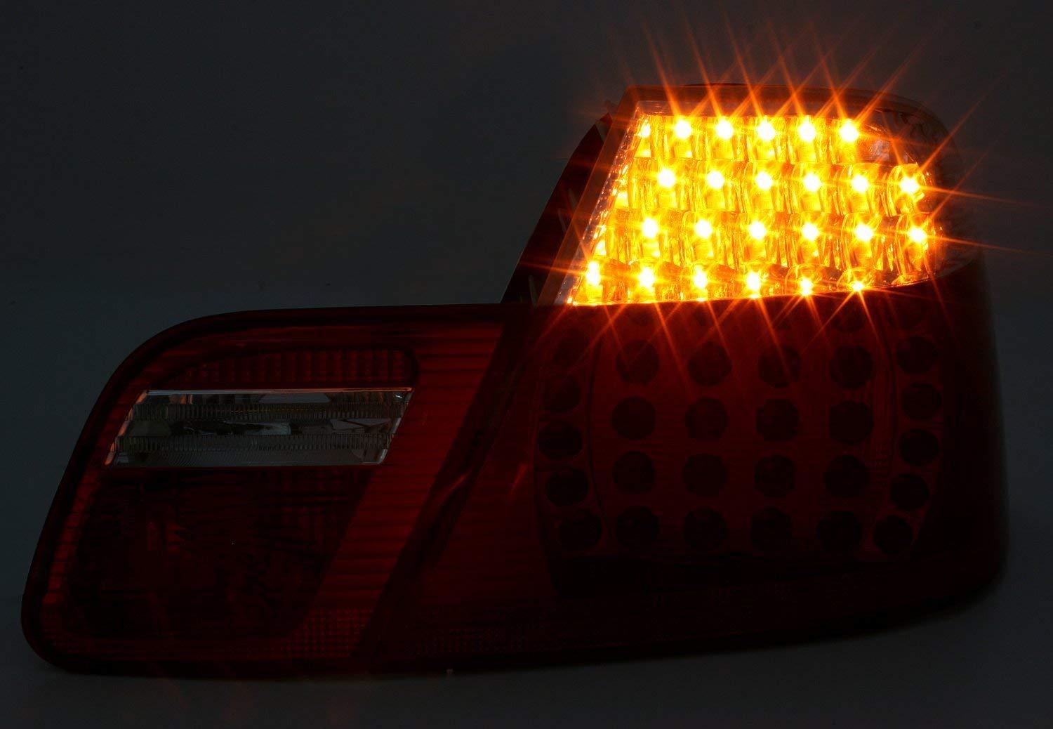 Pilotos Traseros De Led Homologados Para Bmw E46 Coupé Pre 1999-02/2003 Y M3 2000-2006