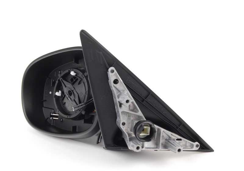 Espejo exterior sin vidrio calefactado izquierdo para BMW Serie 3 E90N, E91N (OEM 51167268261). Original BMW